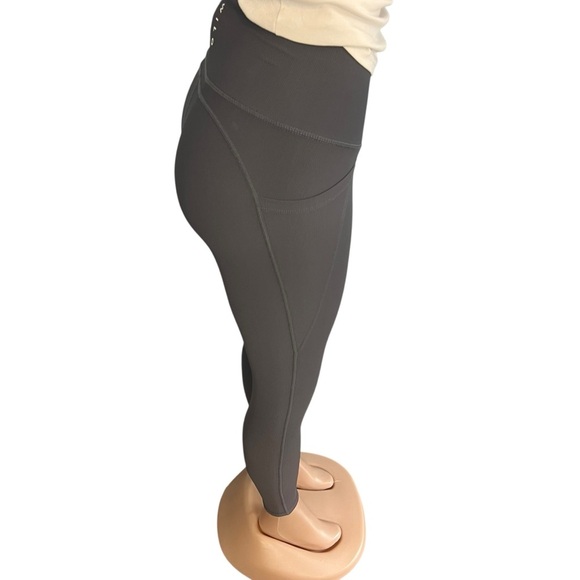 Wilo Ribbed High Rise Leggings Dark Grey - Picture 5 of 11